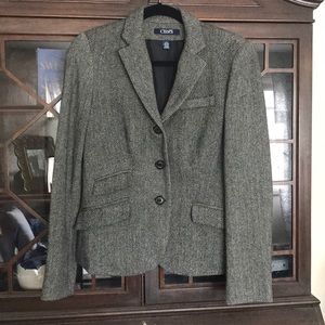 Chaps Herringbone Blazer